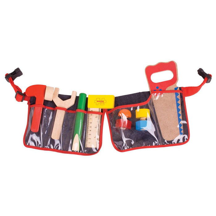 Bigjigs Red Tool Belt