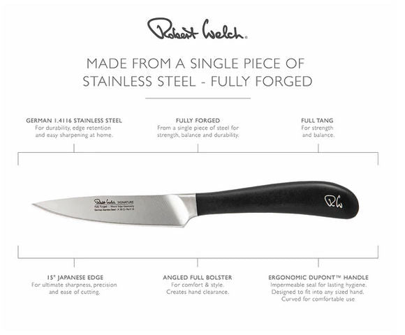 Robert Welch Signature Vegetable / Paring Knife 10cm