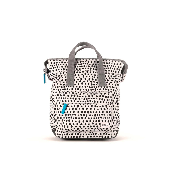 ROKA Bantry B Sustainable Dip Dot Canvas Small Bag