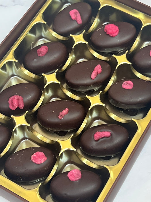 Dark Chocolate Rose Creams Selection Box