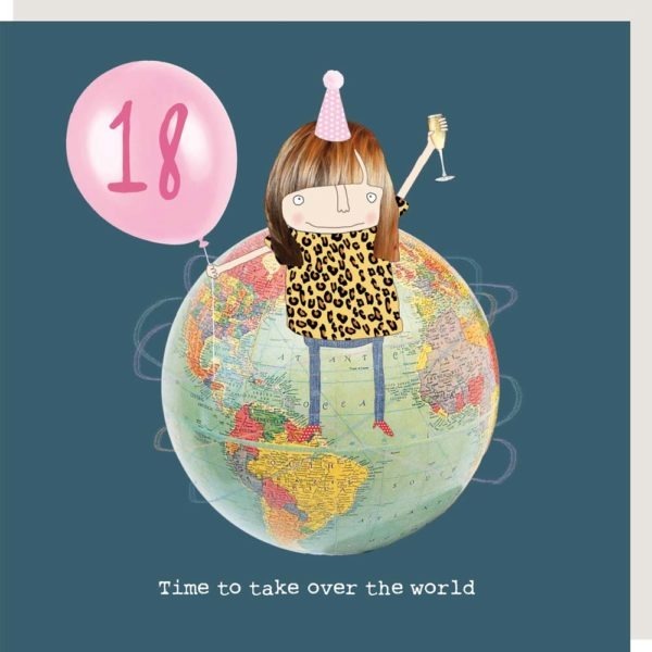 Rosie Made A Thing Card -Girl 18 World