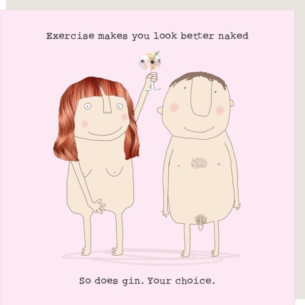 Rosie Made A Thing Card -Naked
