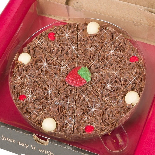 Strawberry Sensation Chocolate Pizza