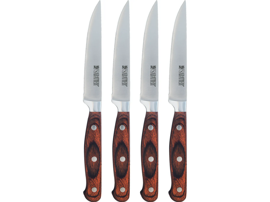 Sabatier Maison Set of 4 Forged Steak Knives