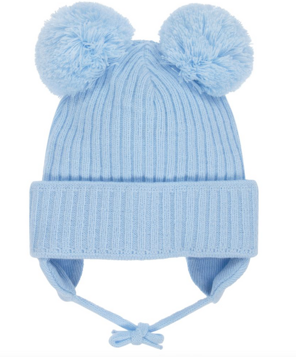 Sätila Of Sweden Minnie Ribbed Beanie Hat In Light Blue