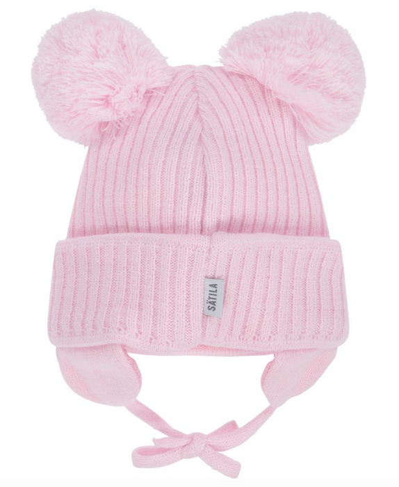 Sätila of Sweden Minnie Pink Pom-Pom Hat