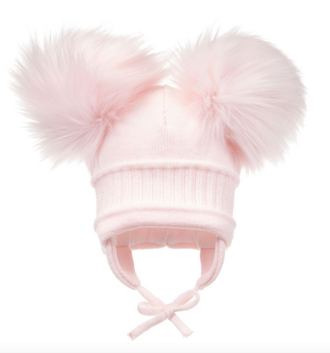 Sätila of Sweden Pink Pom-Pom Hat
