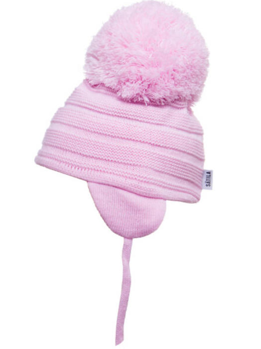 Sätila of Sweden Purl Pink Pom-Pom Hat