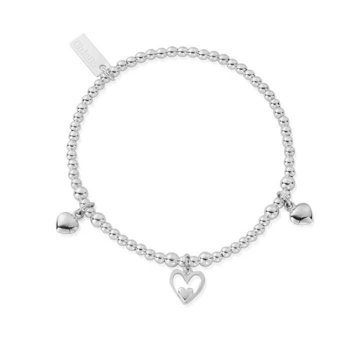 Chlobo Triple Heart Bracelet