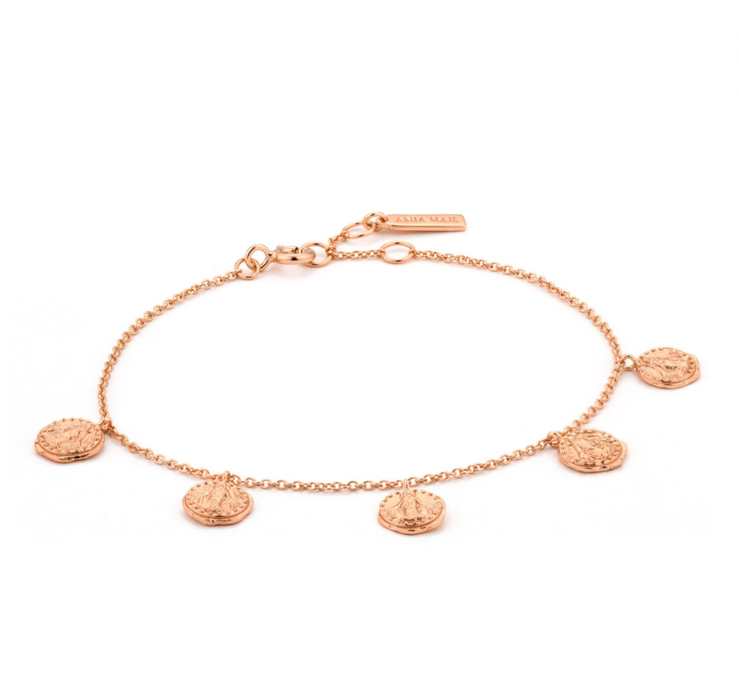 Ania Haie Deus Rose Gold Bracelet - Maple Stores