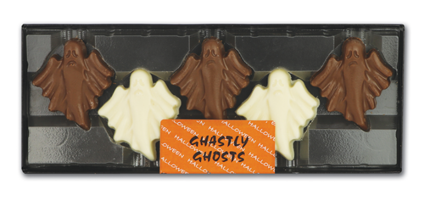 Halloween Hand Decorated Chocolate Ghastly Ghosts