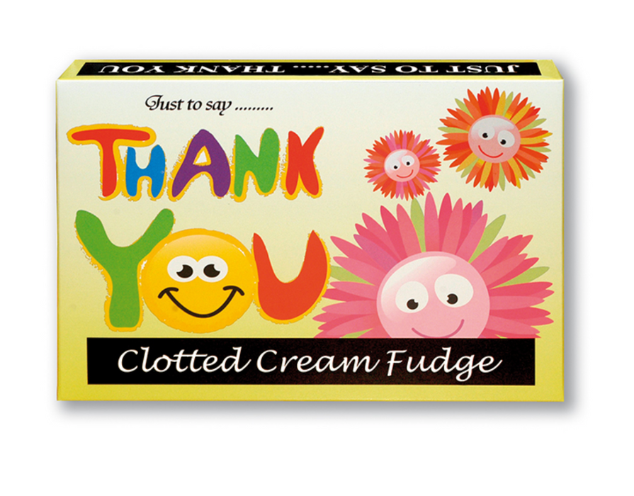 Just to say Thank You Clotted Cream Fudge