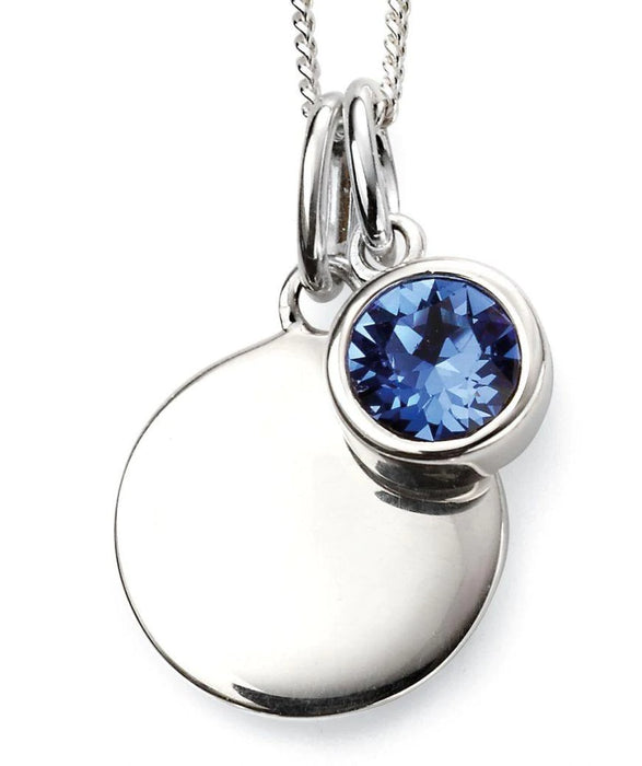 Birthstone September Sapphire Necklace