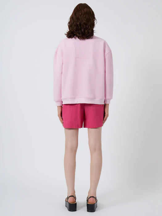 Great Plains Womens Summer Sweatshirt Half Zip Top Blossom