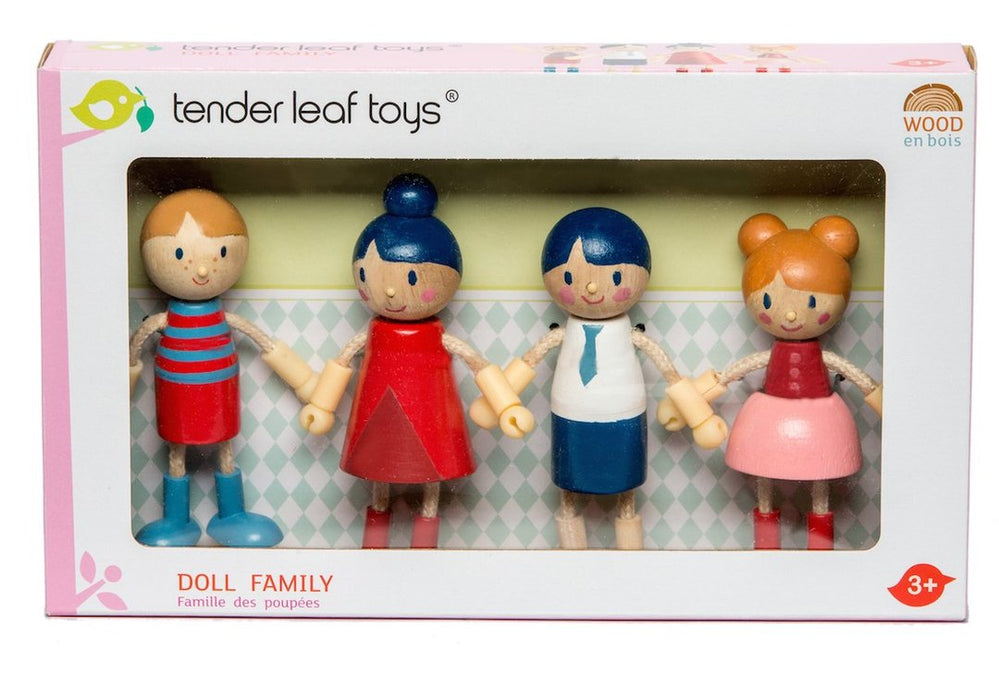 Tender Leaf Toys Wooden Doll Family