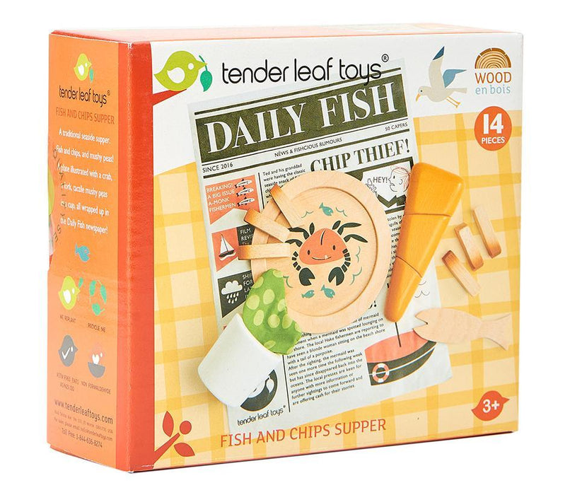 Tender Leaf Toys Fish And Chips Supper