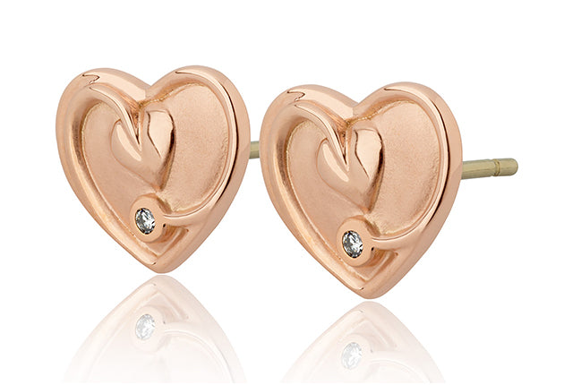 Clogau Tree Of Life Rose Gold Earrings