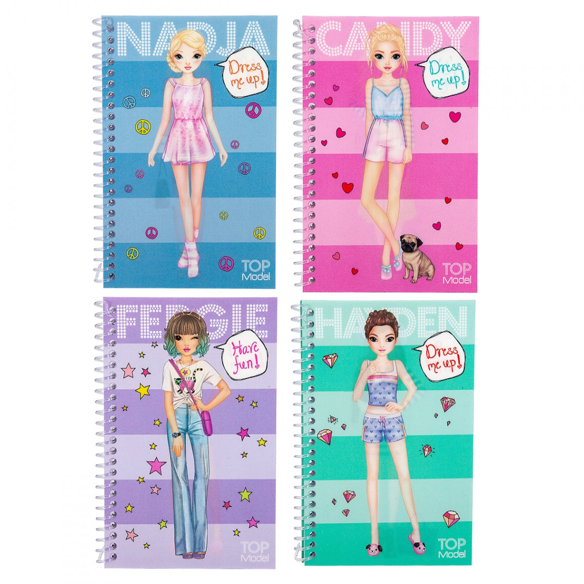 Top Model Dress Me Up Pocket Sticker Book — Maple Gifts