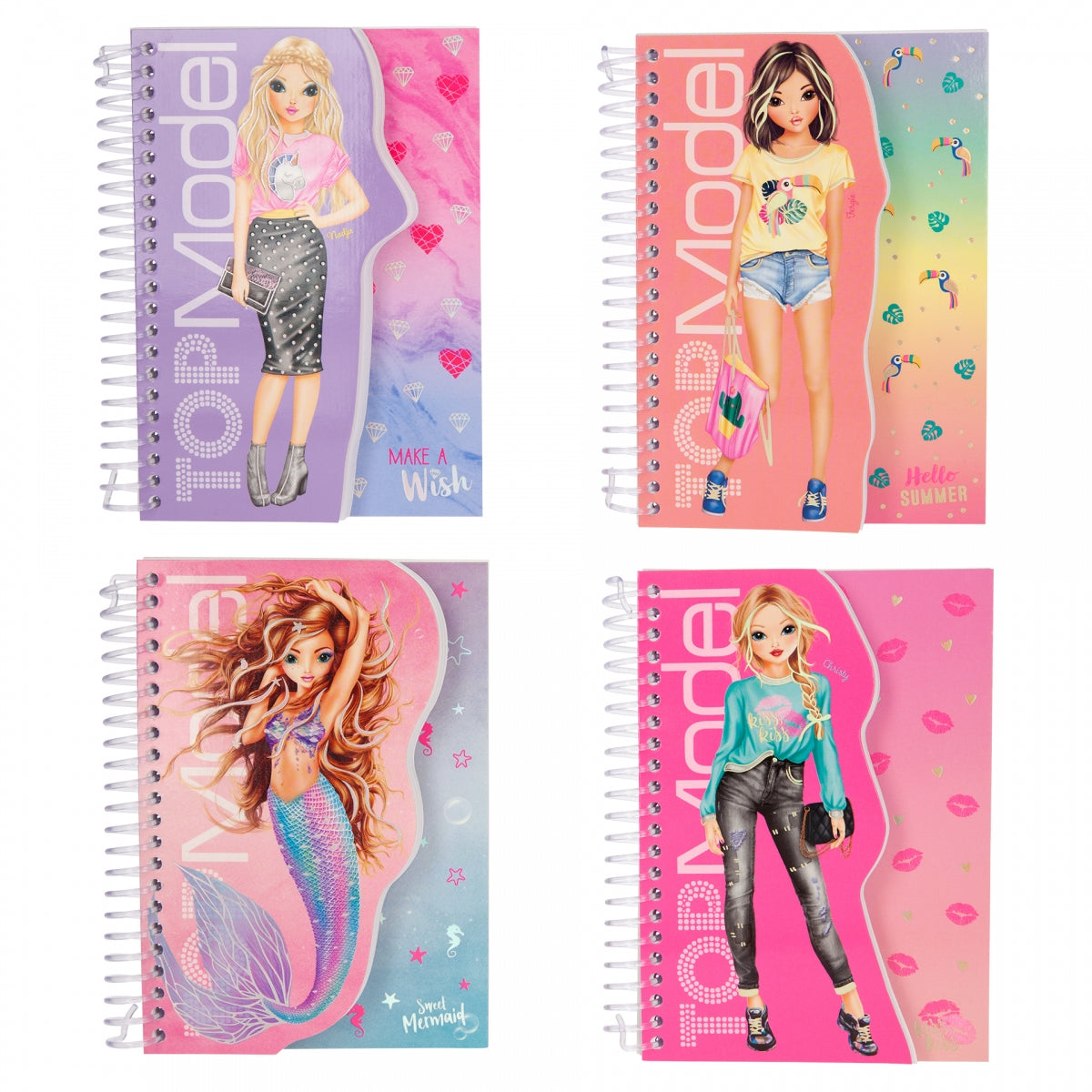 Top Model Notebook Candy TOPModel Spiral Notebook — Maple Gifts