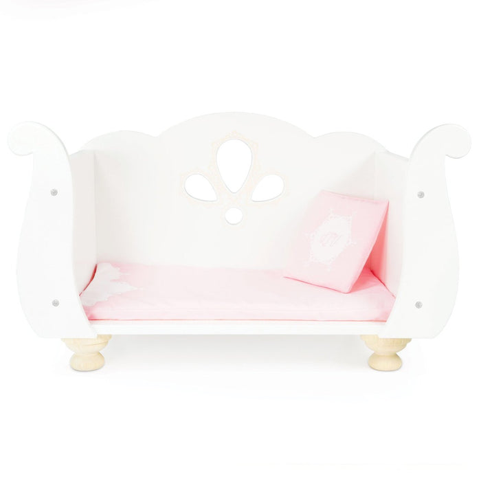 Le Toy Van Sleigh Doll Cot & Crib