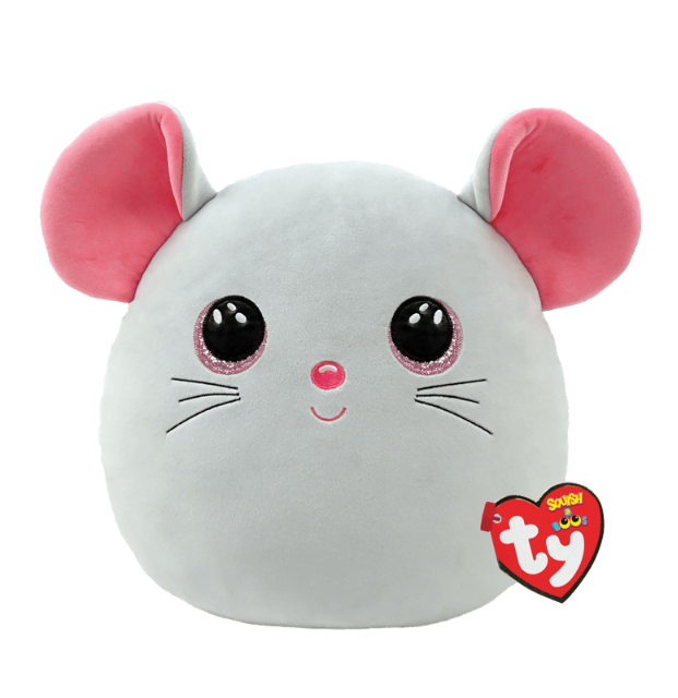 TY Squish-a-boo Catnip Mouse 14"