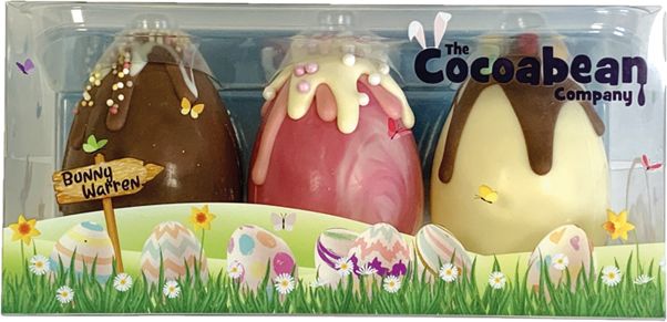 The Cocoabean Company Trio Of Drippy Eggs