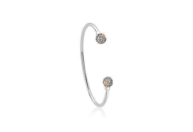 Clogau Tudor Court Spherical Pearl Bangle