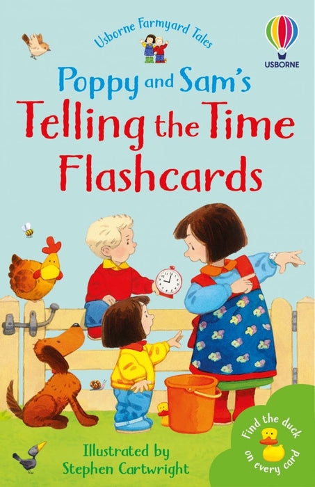 Usborne Poppy and Sam's Telling the Time Flashcards