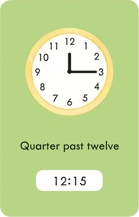 Usborne Poppy and Sam's Telling the Time Flashcards