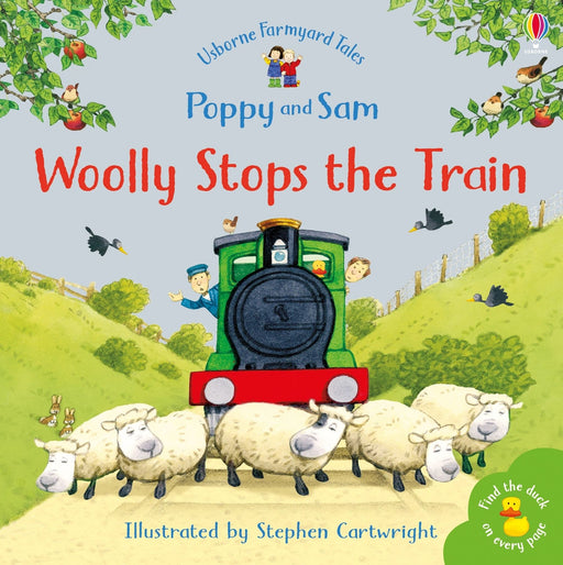 Usborne Poppy & Sam Woolly Stops the Train Book