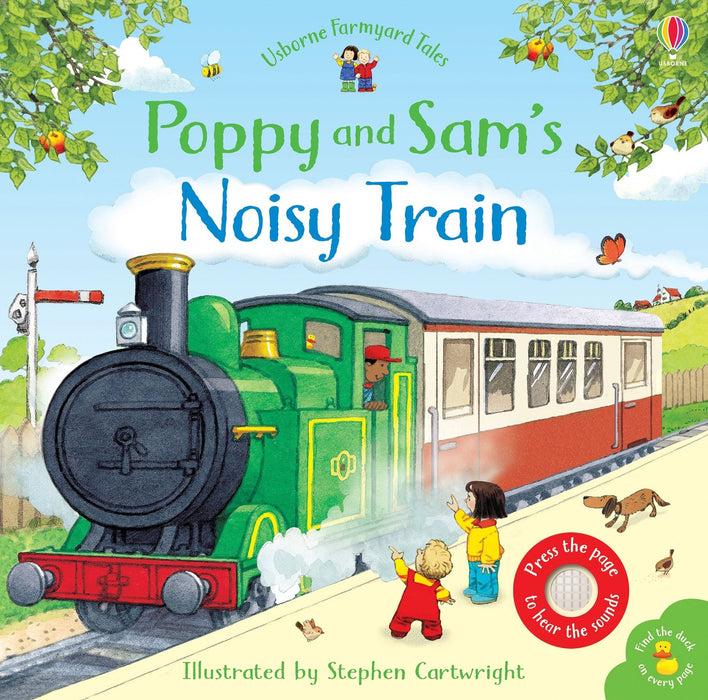 Usborne Poppy and Sam's Noisy Train Book