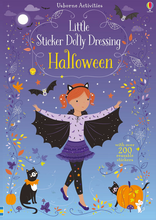 Usborne Little Sticker Dolly Dressing Halloween