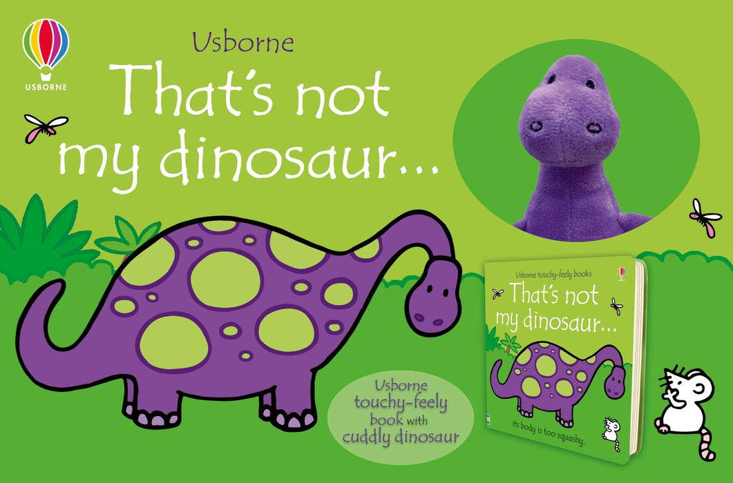 Usborne That's Not My Dinosaur Book and Toy