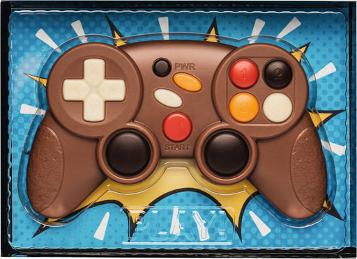 Decorated Milk Chocolate Game Controller in Gift Box