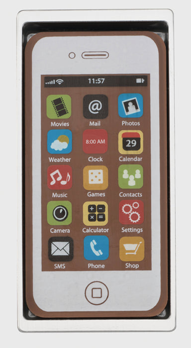 Chocolate Smartphone in White Box