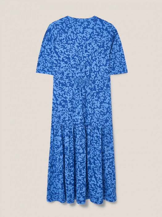 White Stuff Women's Blue Sabina Jersey Dress