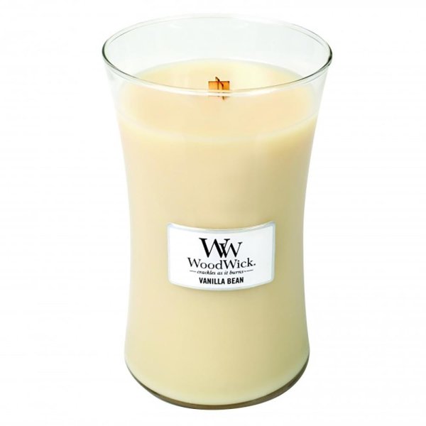 Woodwick Vanilla Bean Large Hourglass Jar Candle