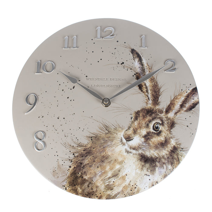 Wrendale Designs Hare Wall Clock