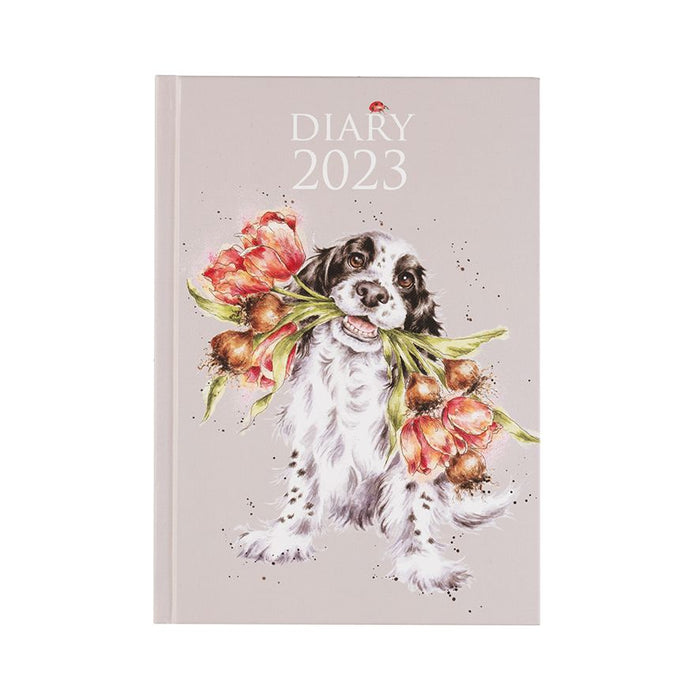 Wrendale 'Blooming with Love ' Dog Desk Diary 2023