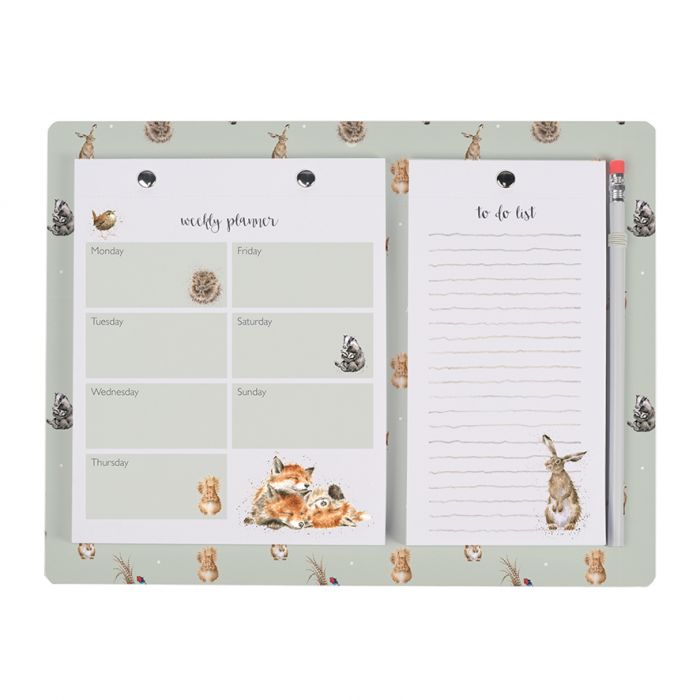 Wrendale Designs Country Animal Weekly Planner & To Do List