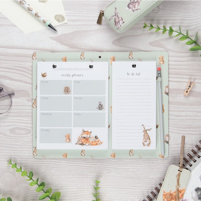 Wrendale Designs Country Animal Weekly Planner & To Do List