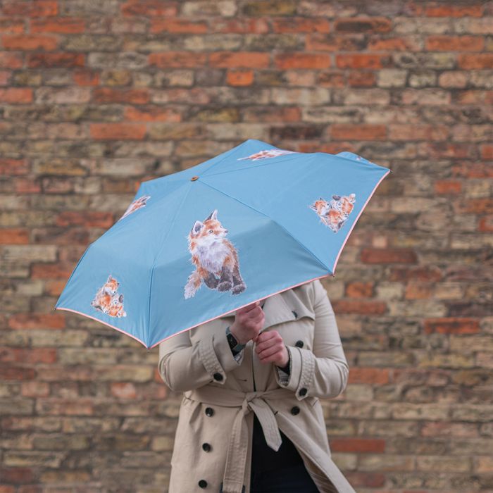 Wrendale Designs 'Born To Be Wild' Fox Umbrella