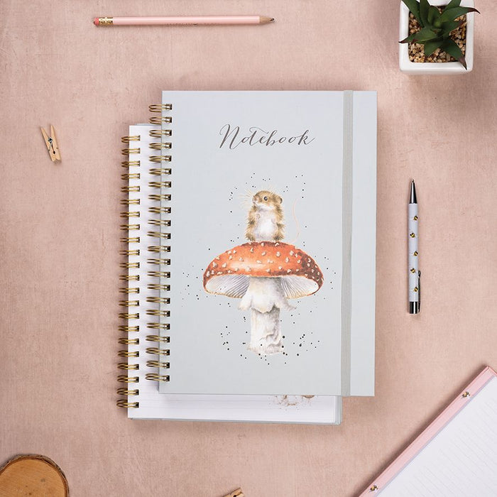 Wrendale Designs 'The Fairy Ring' Mouse A4 Notebook
