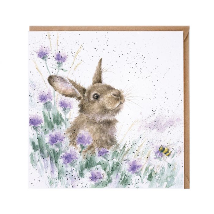 Wrendale Designs 'The Meadow' Rabbit Card