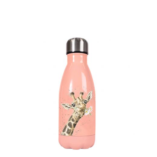 Wrendale 'Flowers' Giraffe Small Water Bottle