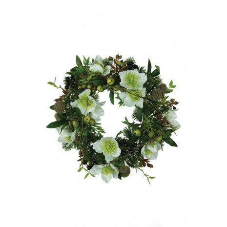 Christmas Petite Mixed Wreath 30cm