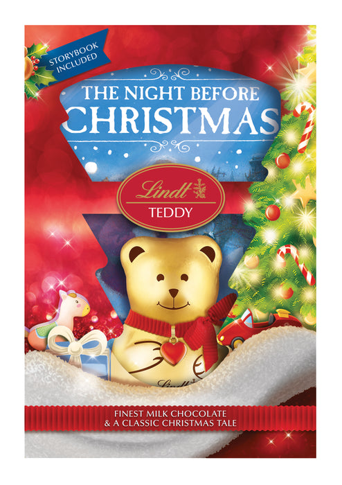 Lindt Gold Teddy & Story Book 100g