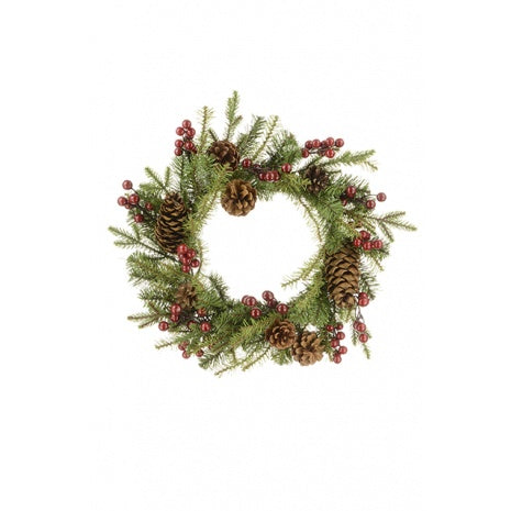 Christmas Arlington Natural Wreath 45cm