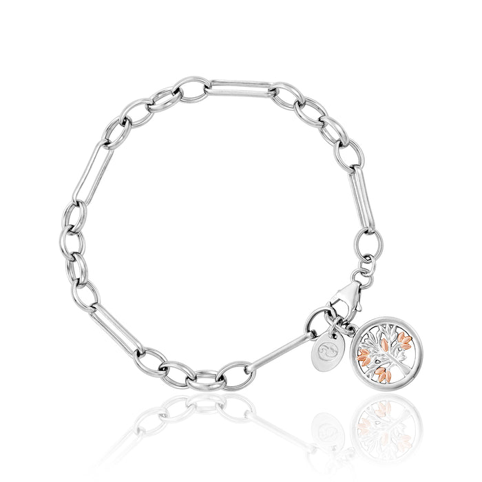 Clogau Tree Of Life Figaro Bracelet