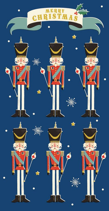 Art File Nutcracker Soldiers Christmas Card